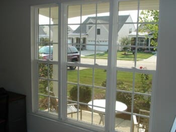 Climate Seal in Residential Triple Wide Double Hung Window