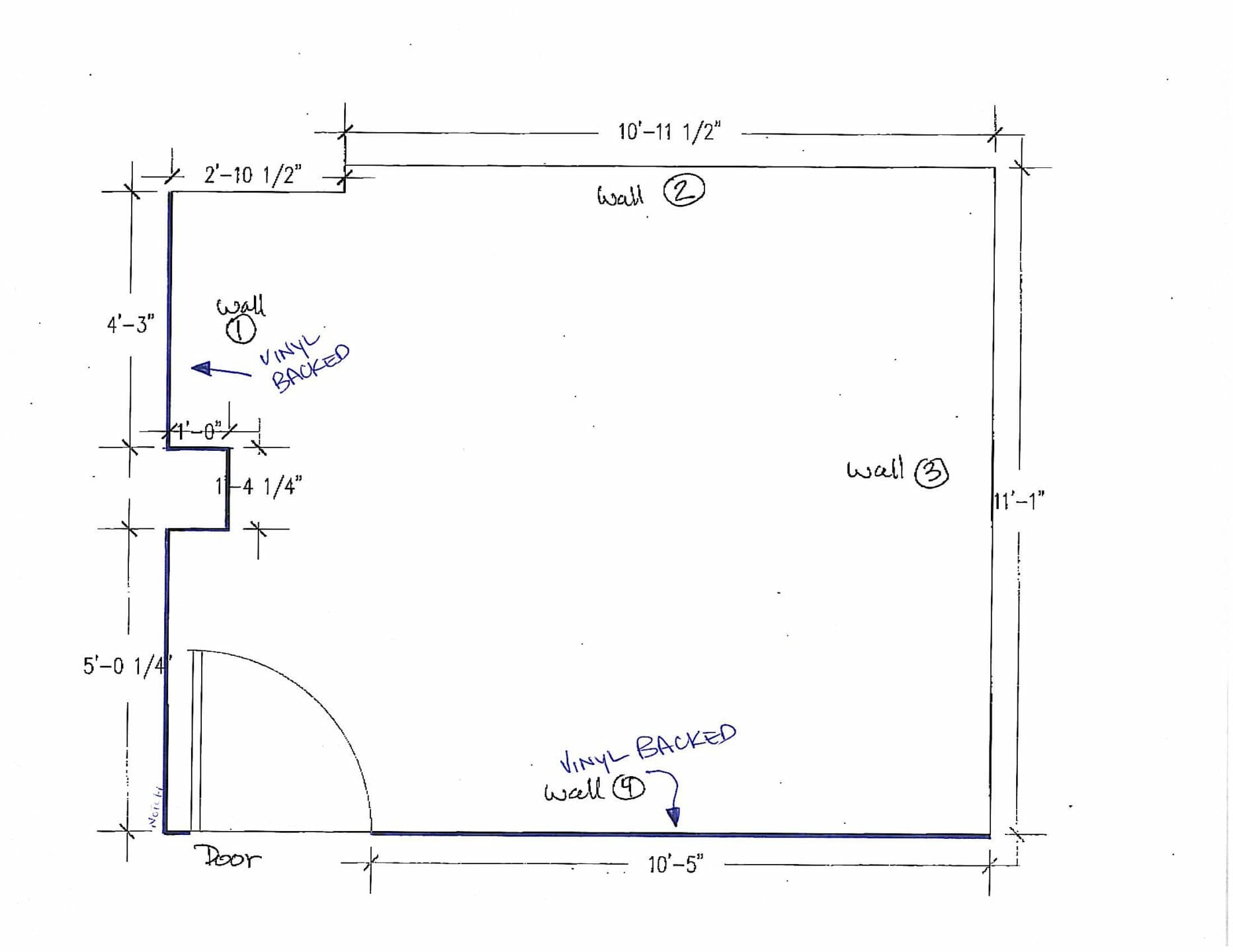 game room plan