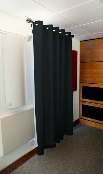 acoustical sound absorbing curtain by Acoustical Surfaces