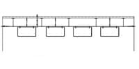 Baffles Attach to Cable – w/Joist Support