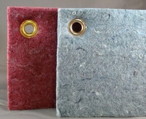 grommet color options on Echo Eliminator panels. 