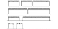 Baffles – Grommets in Flap Layout