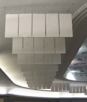 Echo Eliminator™ Hanging Baffles for soundproofing by Acoustical Surfaces